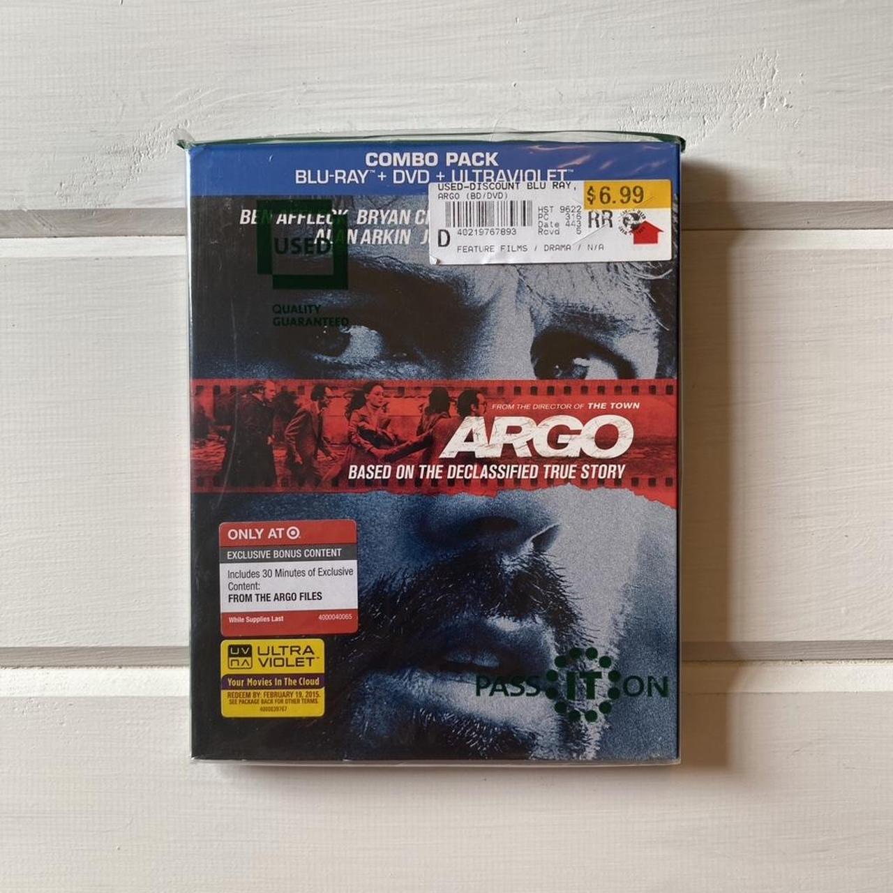 Argo Blu-ray DVD